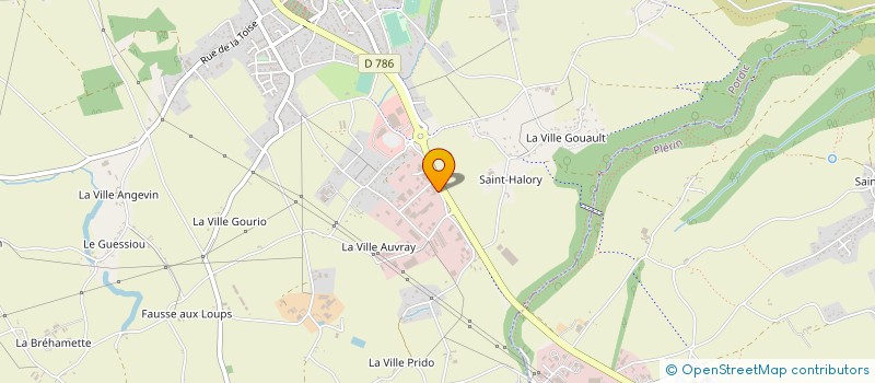 localisation de l'entreprise SARL DAVEN  PORDIC