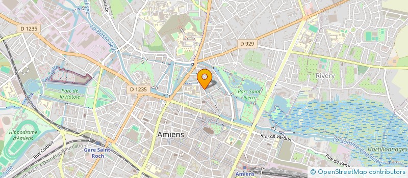 localisation de l'entreprise SARL DAVID à AMIENS