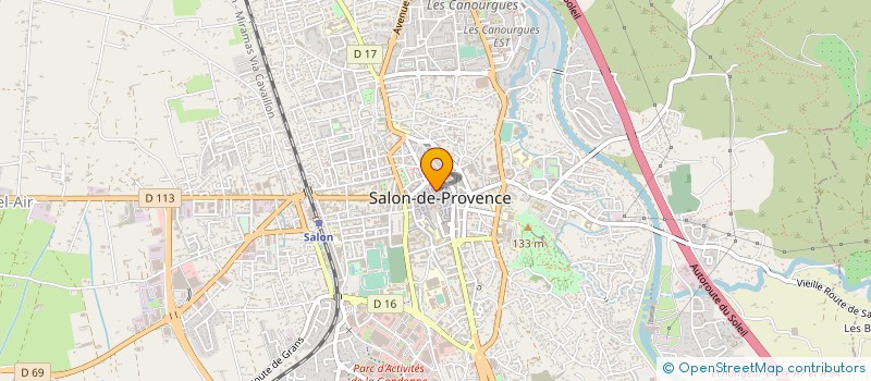localisation de l'entreprise SARL DAVID  SALON-DE-PROVENCE