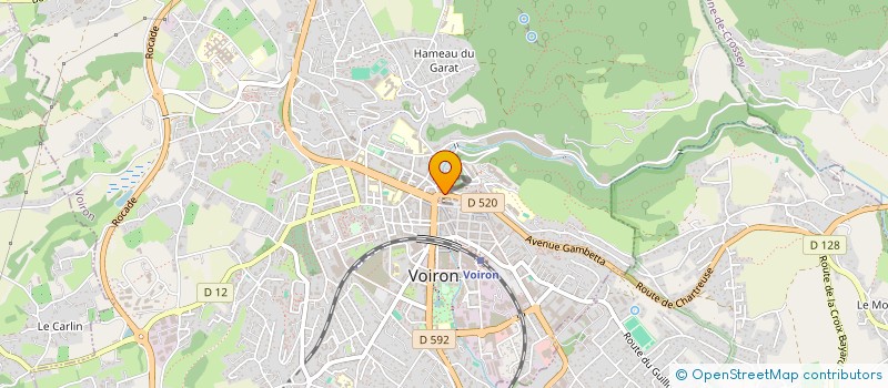 localisation de l'entreprise SARL DAVIERES à VOIRON