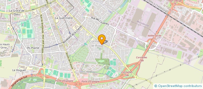 localisation de l'entreprise SARL  DAVINCIPUB  CORMELLES-LE-ROYAL