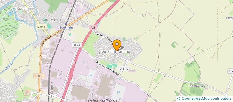 localisation de l'entreprise SARL DAVOINE à LIEU-SAINT-AMAND