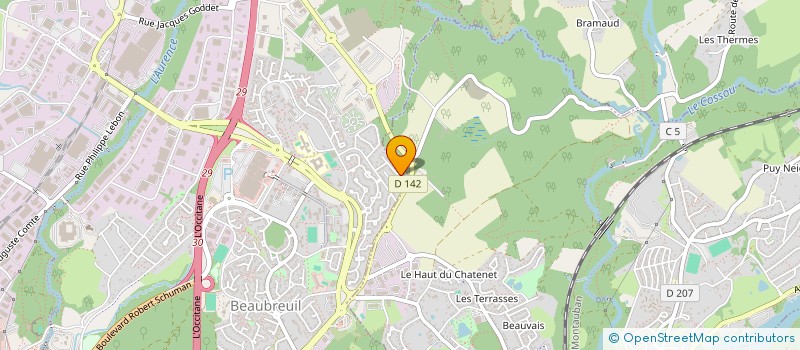 localisation de l'entreprise SARL DAYTONA à LIMOGES