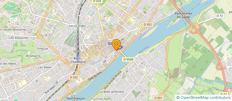 localisation de l'entreprise SARL DB  BLOIS