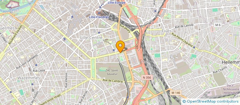 localisation de l'entreprise SARL DBF EXANDO à LILLE