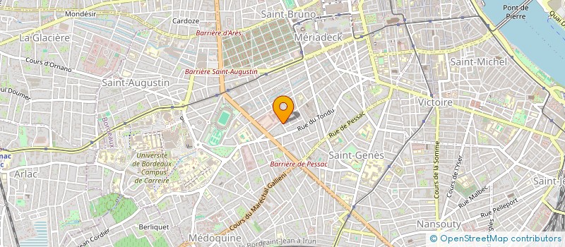 localisation de l'entreprise SARL DBM CONSEIL & DURABILITE  BORDEAUX