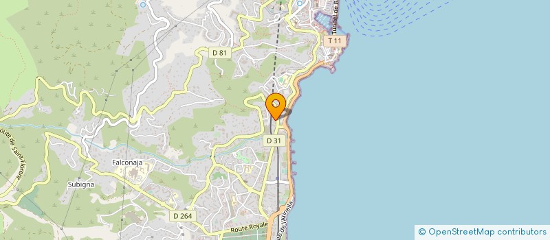 localisation de l'entreprise SARL DC CORSE à BASTIA