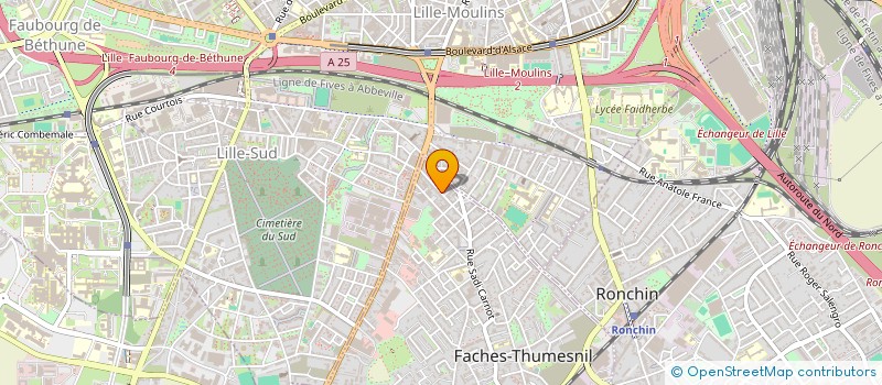 localisation de l'entreprise SARL DCB  FACHES-THUMESNIL