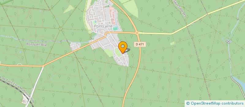 localisation de l'entreprise SARL DCBF  PONTCARRE