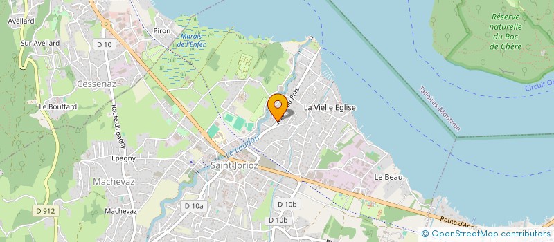 localisation de l'entreprise SARL DCDD à SAINT-JORIOZ