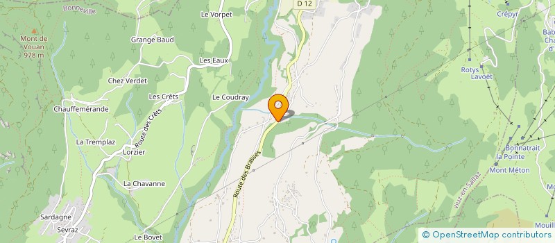 localisation de l'entreprise SARL DCK BATIRPO à VIUZ-EN-SALLAZ