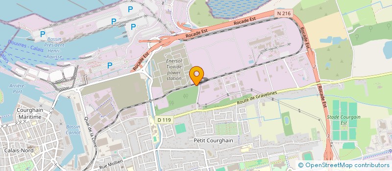 localisation de l'entreprise SARL DCL PALETTES à CALAIS