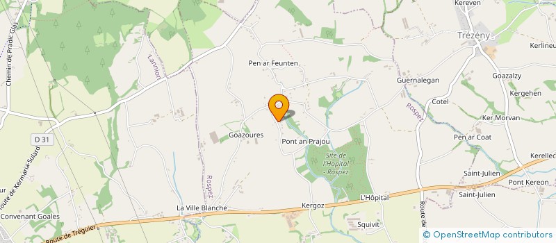 localisation de l'entreprise SARL DCLI-C  ROSPEZ