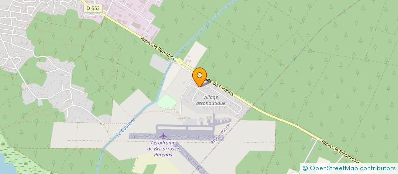 localisation de l'entreprise SARL DCT  BISCARROSSE