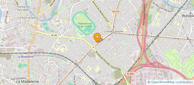 localisation de l'entreprise SARL DCT à MARCQ-EN-BARŒUL
