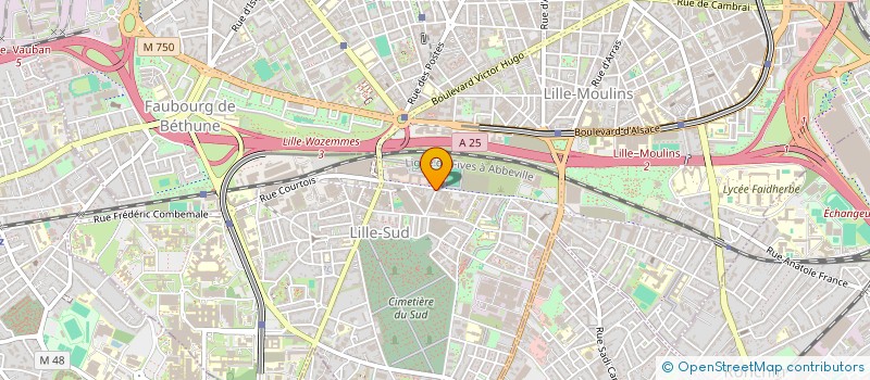 localisation de l'entreprise SARL DDJBAT à LILLE