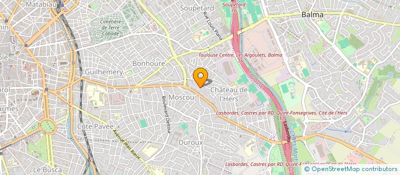 localisation de l'entreprise SARL DDN DALI-DUPONT-NATACHA à TOULOUSE