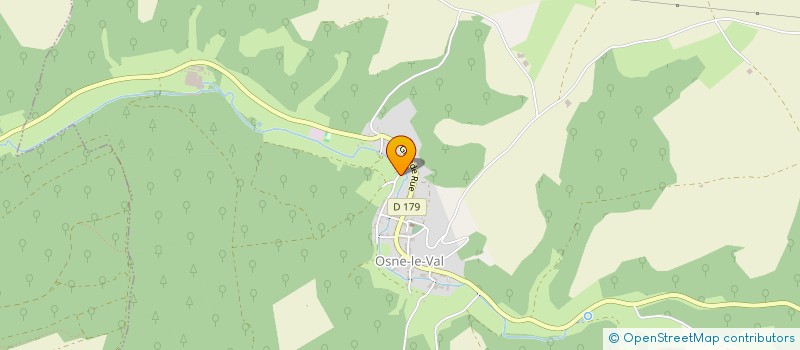 localisation de l'entreprise SARL DE BAUDRAY  OSNE-LE-VAL