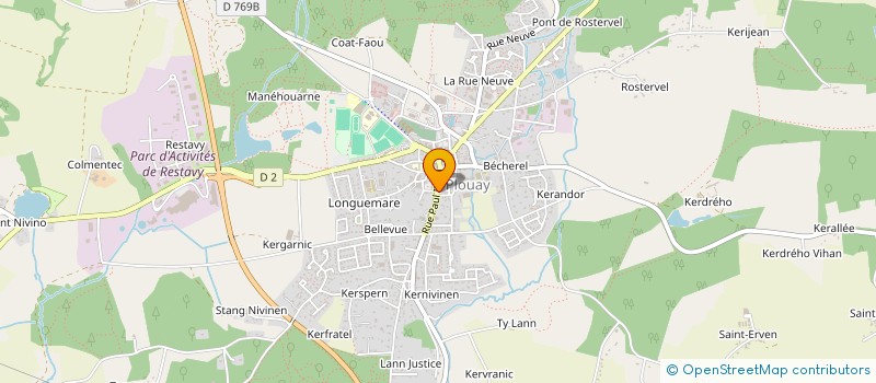 localisation de l'entreprise SARL DE BECKER RESTAURATION  PLOUAY