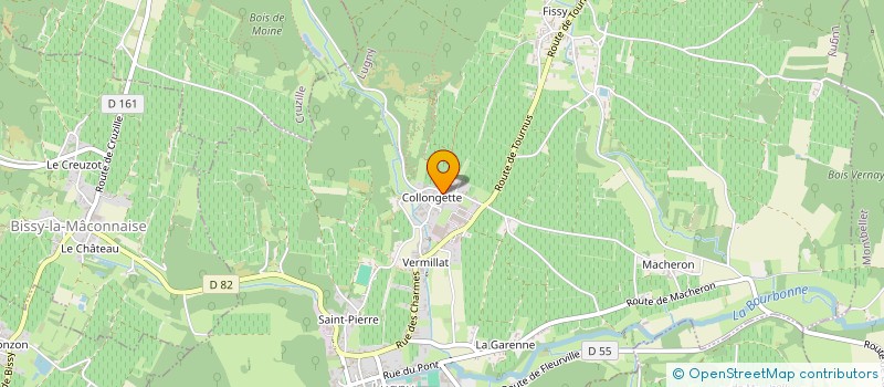 localisation de l'entreprise SARL DE BELZONNOIS à LUGNY
