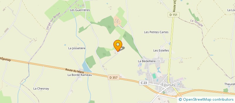 localisation de l'entreprise SARL DE BLAY  EPUISAY