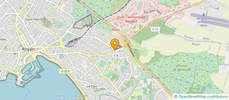 localisation de l'entreprise SARL DE BLE EN BLE  ROYAN