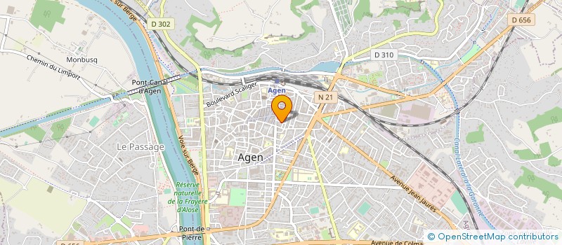 localisation de l'entreprise SARL DE BONNEFONT  AGEN