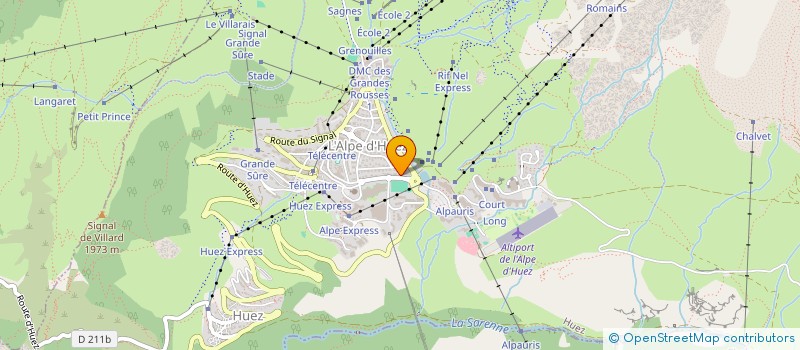 localisation de l'entreprise SARL DE BRANDES  HUEZ