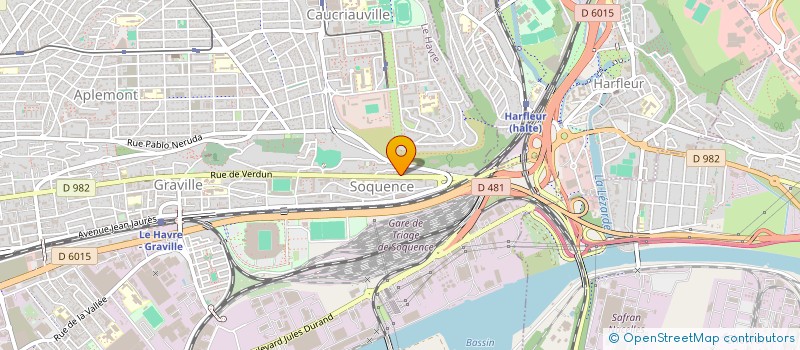 localisation de l'entreprise SARL DE C à LE HAVRE