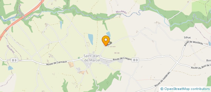 localisation de l'entreprise SARL DE CADAPAU à SAINT-JEAN-DE-MARCEL