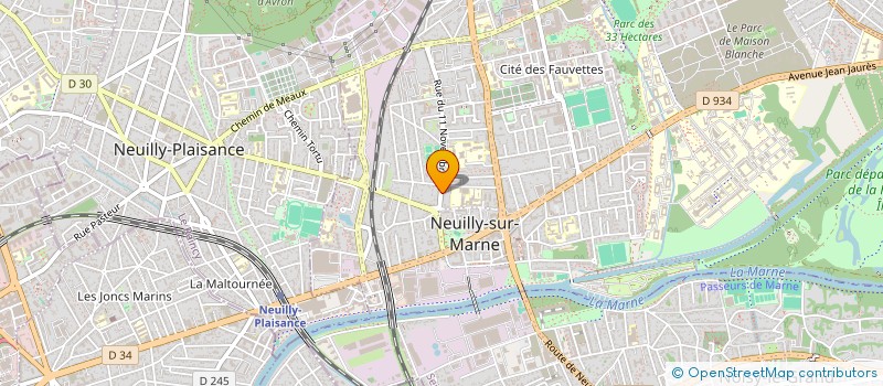 localisation de l'entreprise SARL DE CARVALHO PLOMBERIE à NEUILLY SUR MARNE