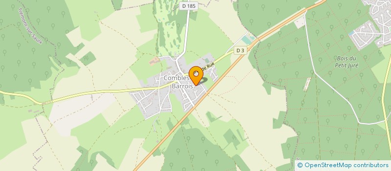 localisation de l'entreprise SARL DE CASTAGNAC à COMBLES-EN-BARROIS