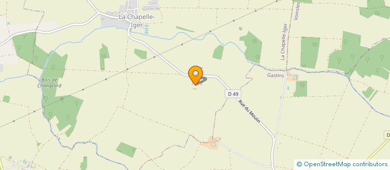 localisation de l'entreprise SARL DE CHAMPGUEFFIER à CHAPELLE-IGER (LA)