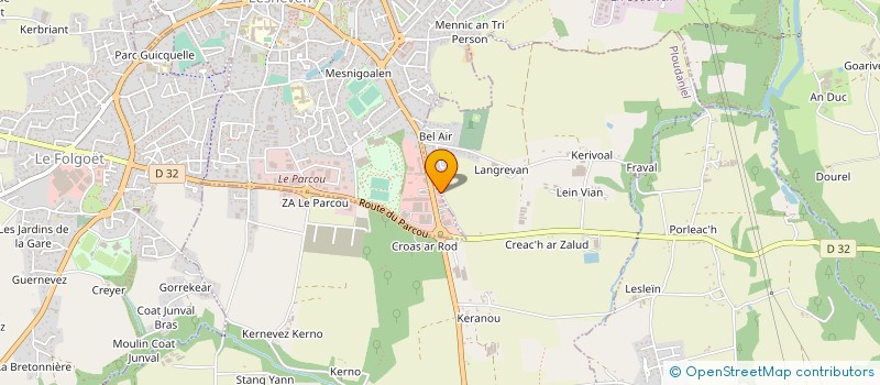 localisation de l'entreprise SARL DE COAT à LESNEVEN