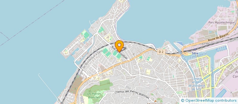localisation de l'entreprise SARL DE COSTER à SETE