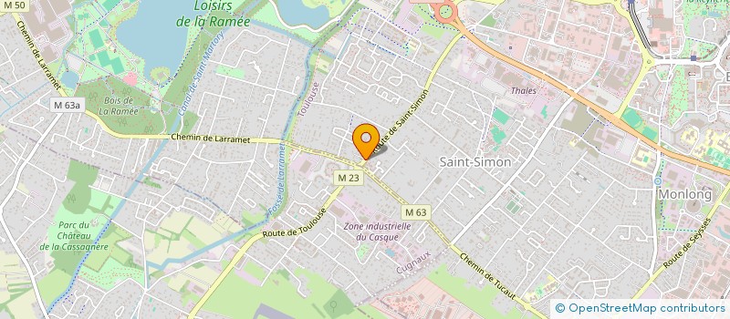 localisation de l'entreprise SARL DE DIANE à TOULOUSE