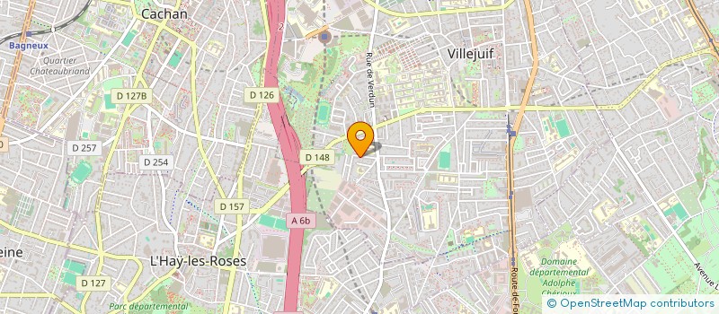 localisation de l'entreprise SARL DE FAMILLE CANNAIR à VILLEJUIF