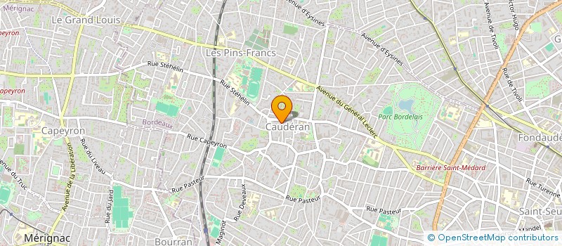 localisation de l'entreprise SARL DE FAMILLE DUFRESNE  BORDEAUX