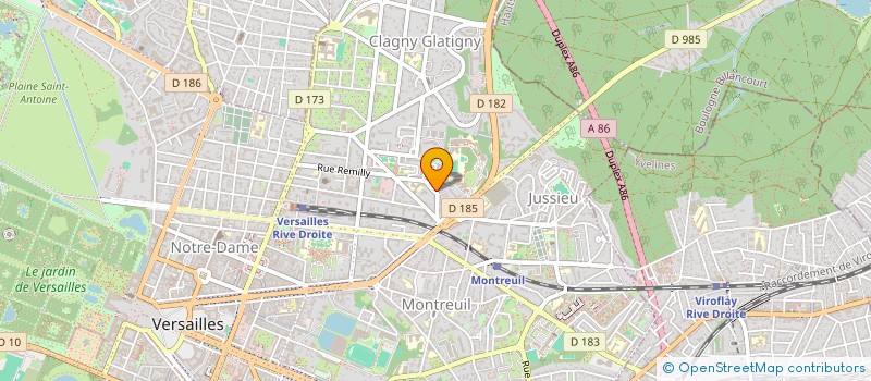 localisation de l'entreprise SARL DE FAMILLE FONCIERE JBLA à VERSAILLES