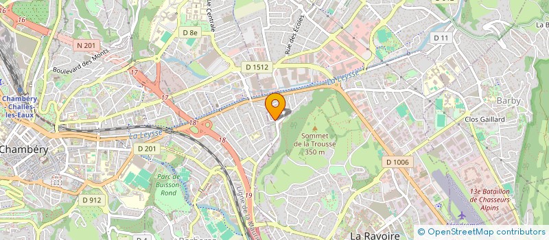 localisation de l'entreprise SARL DE FAMILLE FULCO ET FILS  LA RAVOIRE