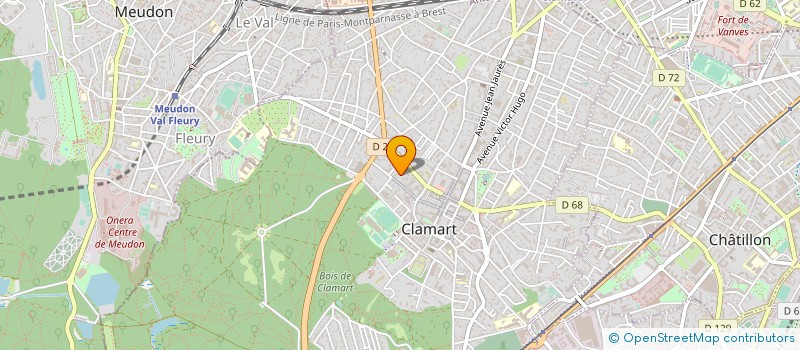 localisation de l'entreprise SARL DE FAMILLE GASTHEN à CLAMART