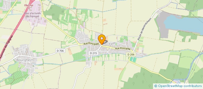 localisation de l'entreprise SARL DE FAMILLE L'ECLIPSE  VALFF