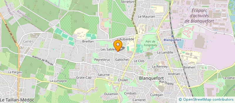 localisation de l'entreprise SARL DE FAMILLE L'ESPERANCE à BLANQUEFORT