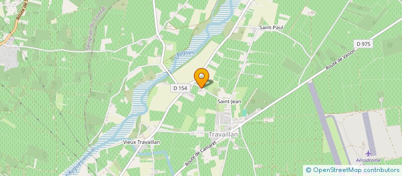 localisation de l'entreprise SARL DE FAMILLE LA ROZIERE  TRAVAILLAN