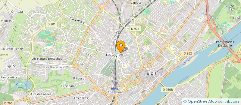 localisation de l'entreprise SARL DE FAMILLE LE CHENE  BLOIS