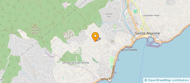 localisation de l'entreprise SARL DE FAMILLE LE COBA à SAINTE-MAXIME