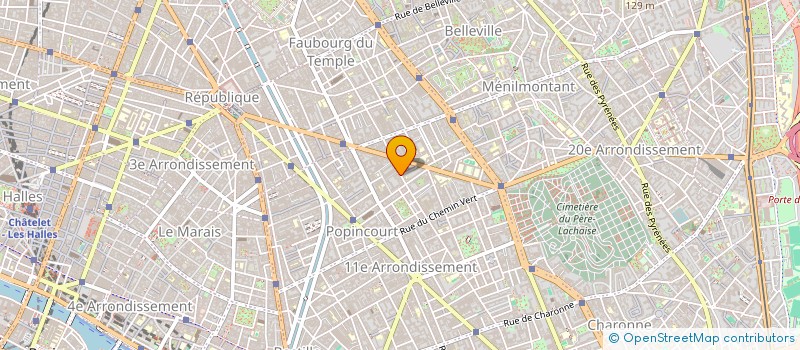 localisation de l'entreprise SARL DE FAMILLE NEW PARADIGM  PARIS