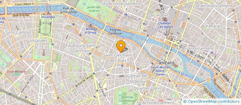 localisation de l'entreprise SARL DE FAMILLE PH&LP  PARIS