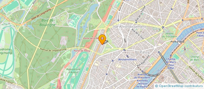 localisation de l'entreprise SARL DE FAMILLE QUATUOR  PARIS