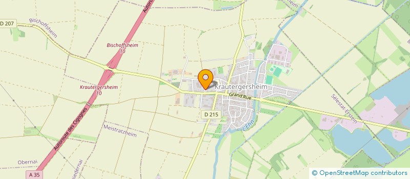 localisation de l'entreprise SARL DE FAMILLE TAJYS  KRAUTERGERSHEIM